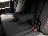  Rear center console with closed lid from driver's side looking down photo